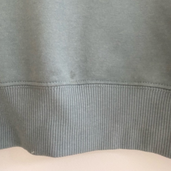 Garage Crew Neck Sweater - Soft Teal - Picture 5 of 5